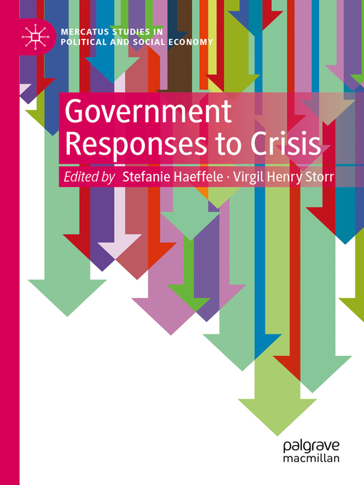 Title details for Government Responses to Crisis by Stefanie Haeffele - Available